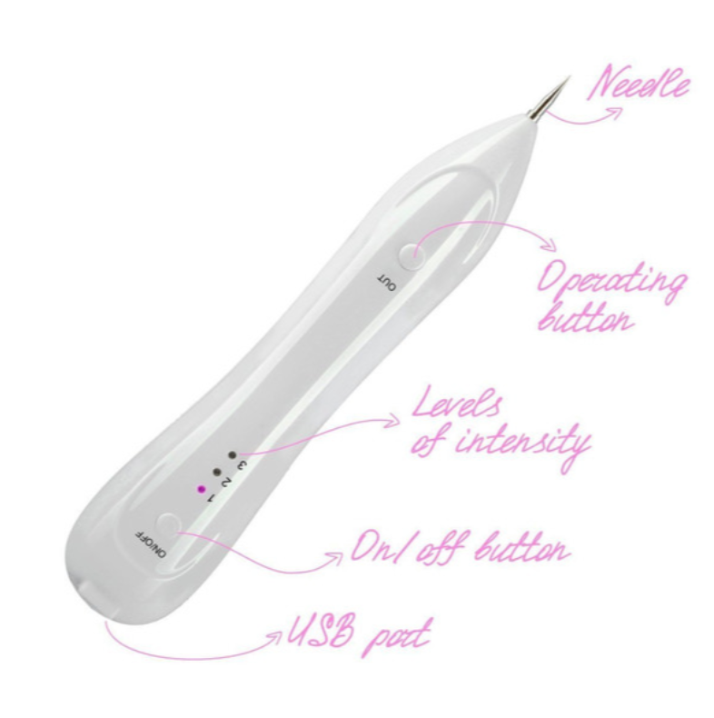 Revolutionary Skin Care Plasma Pen - USB Rechargeable Skin Tag & Mole Remover with 2200 mAh Long-Lasting Battery