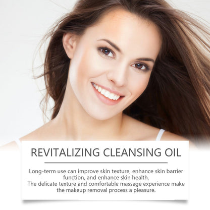 Gentle Facial Cleansing Oil Makeup Remover for Sensitive Skin, Moisturizing Cleansing Liquid, 100ml Hydrating Skin Care