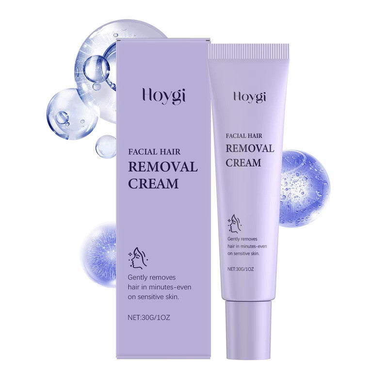 Gentle Facial Hair Removal Cream – Painless, Nourishing, and Non-Irritating Skin Care Solution
