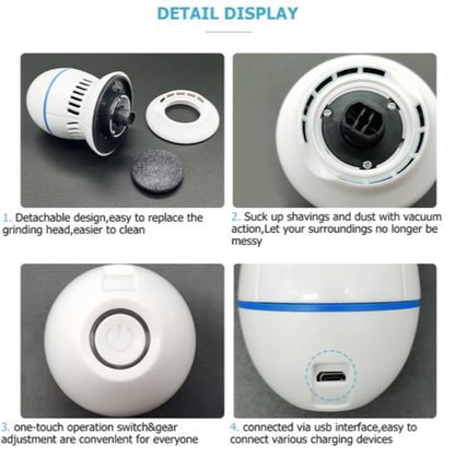 Electric Foot Grinder Skin Hard Rupture Skin Trimmer Dead Skin