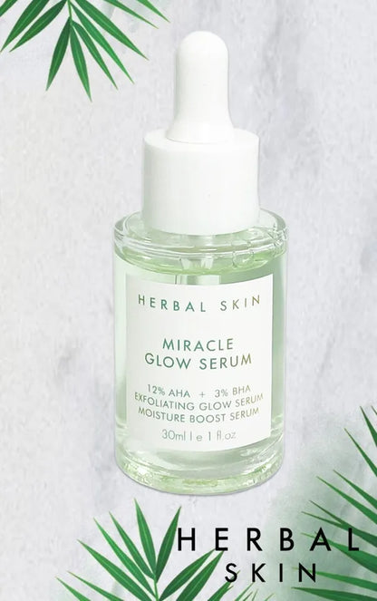 12 Miracle Glow Serum Moisture Anti-Aging Hydrating Wrinkles Fine Lines 1 OZ